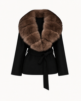 ÉCRU ATELIER | Élise Faux Fur Jacket